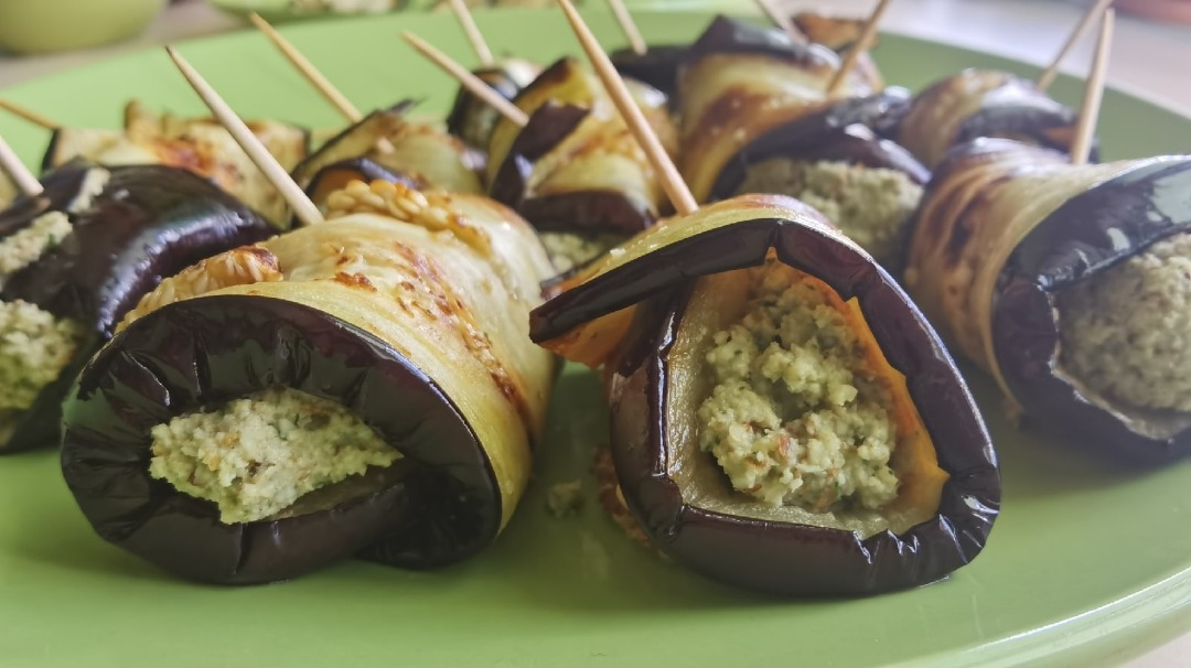 Праздничная закуска из баклажанов