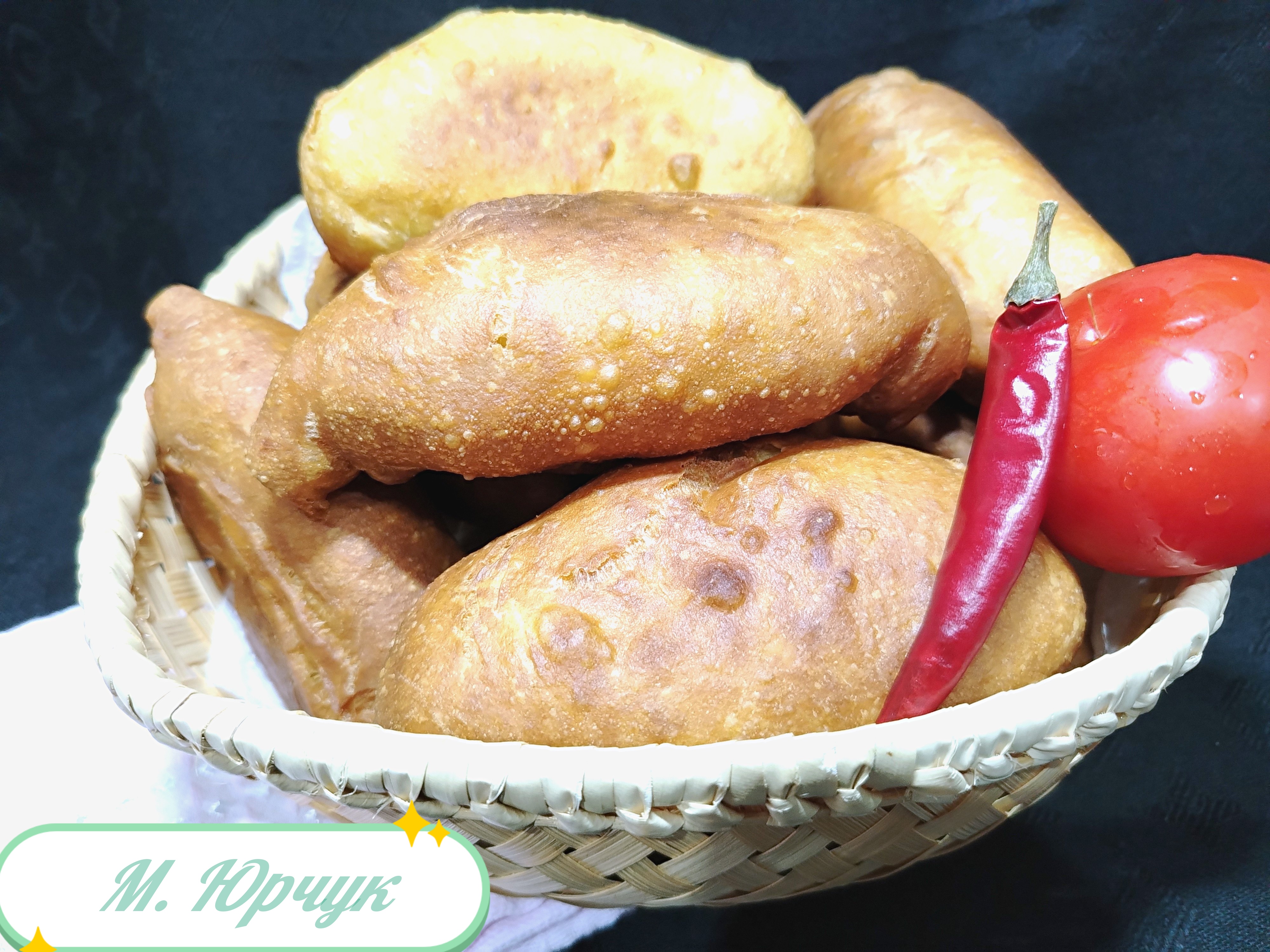 Пышные пирожки на кефире 