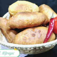 Пышные пирожки на кефире