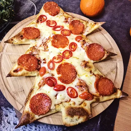 Новогодняя пицца