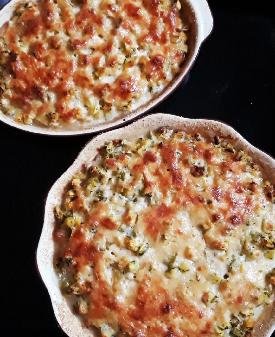 Кабачки запеченные с сыром 🥒🧀🥛🥚