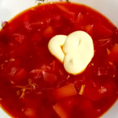 Борщ в мультиварке