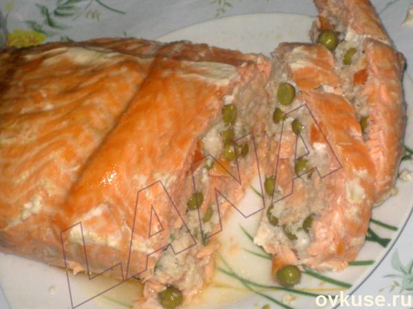 Рыбный рулет "к празднику"