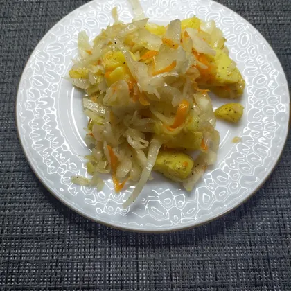 Витаминный зимний салат