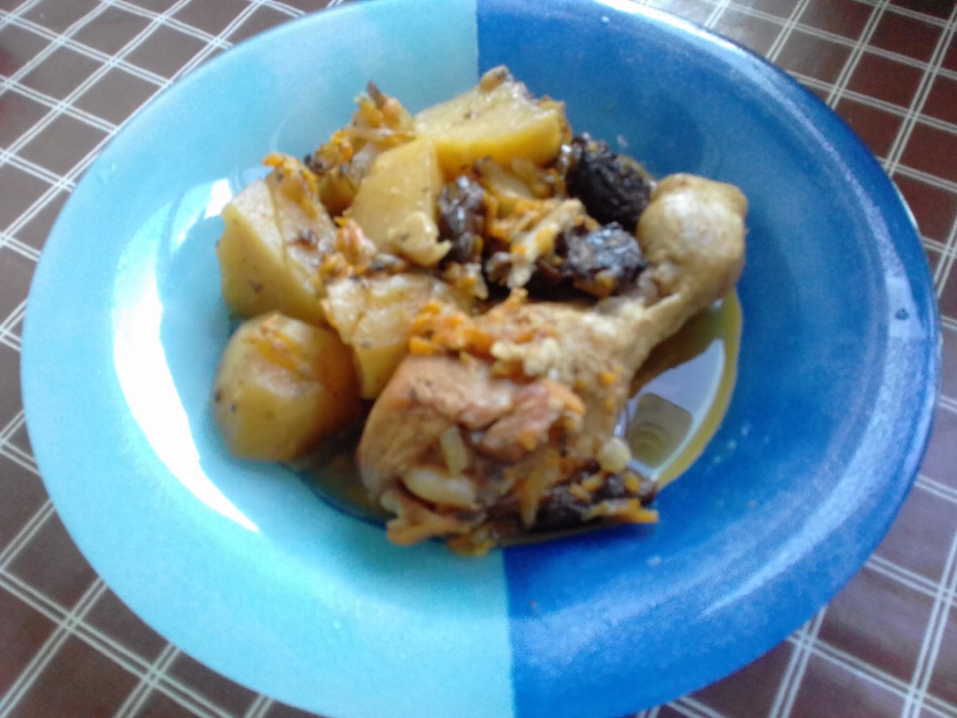 Пикантный картофель
