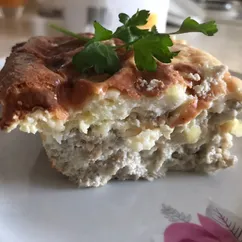 Мясная запеканка