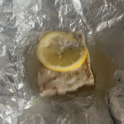 Запечённый минтай с лимоном🍋