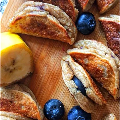 🥞🌾🍌Овсянно- банановые🍌🌾🥞.#пп