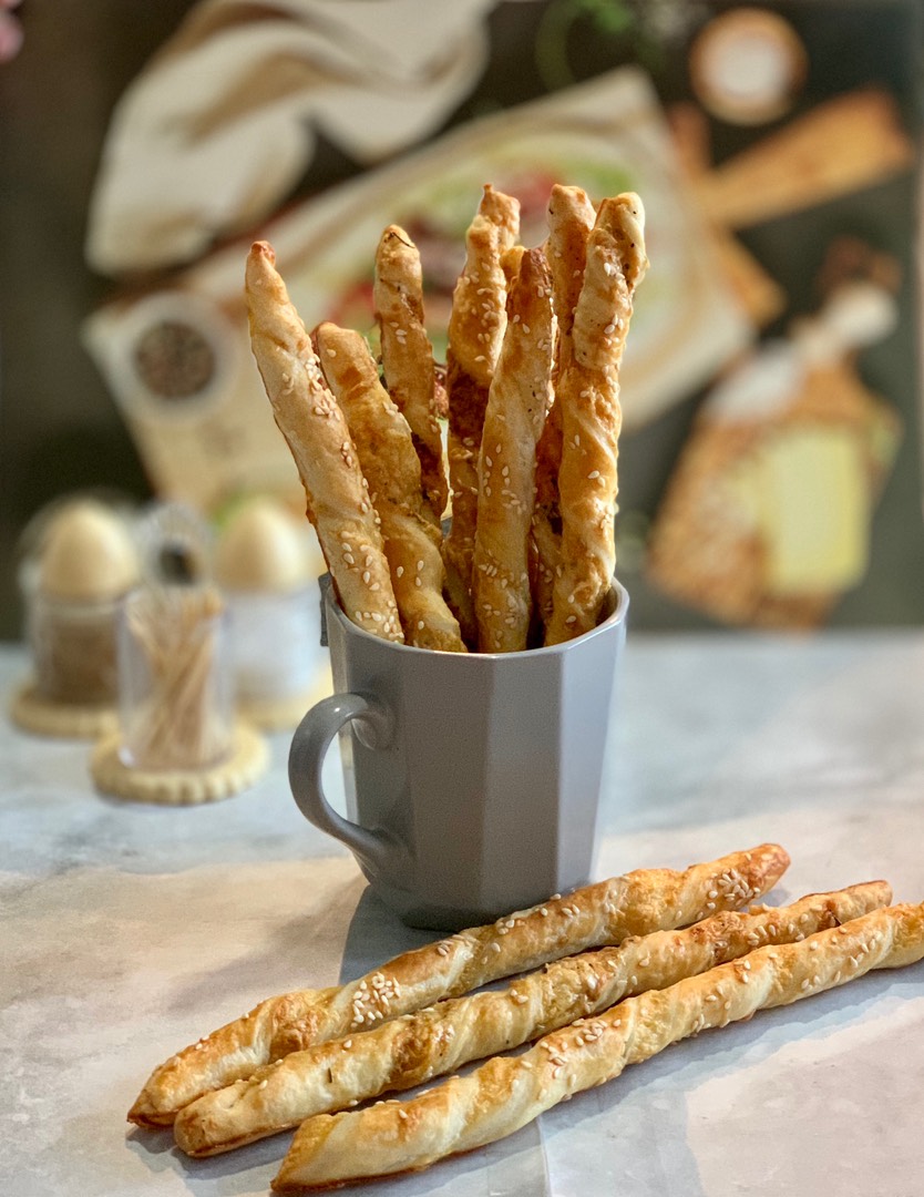 Сырные палочки-спиральки