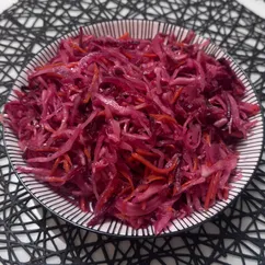 Кремлевская хряпа (Маринованная капуста со свёклой)