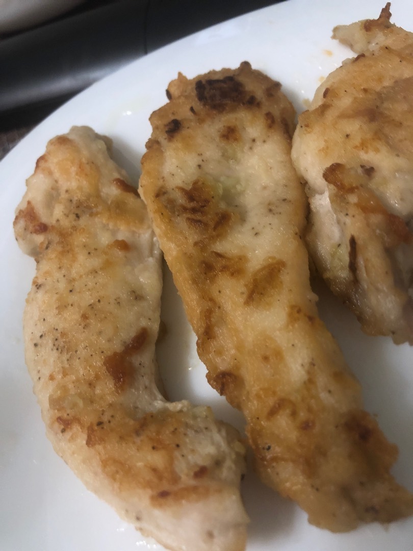 Грудка с чесноком