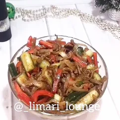 Огурчики с мясом по-корейски