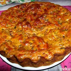 Кекс с сыром и лесными грибами