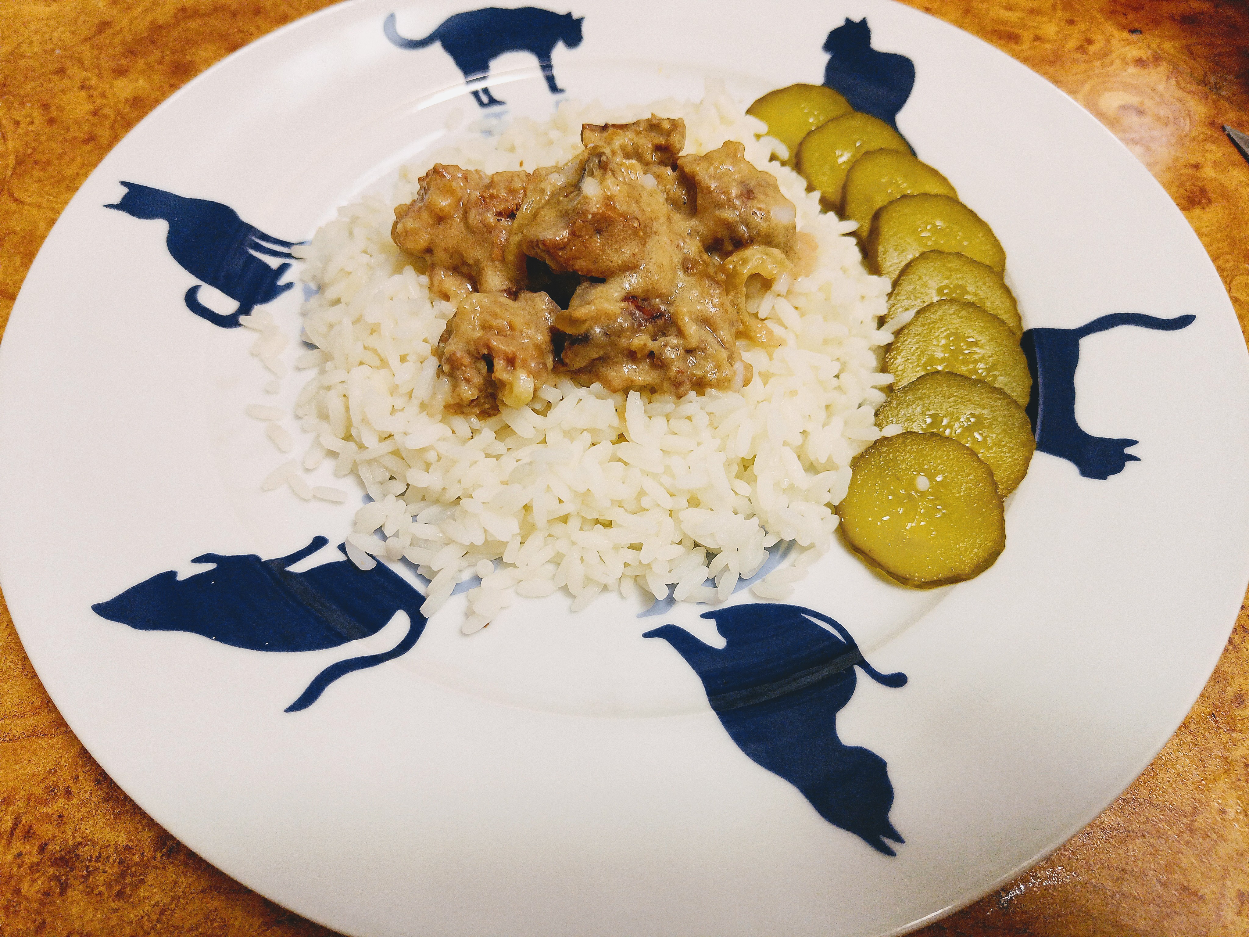 Печень в сметанном соусе