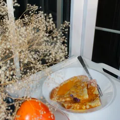 Блинчики креп сюзетт (облегчённый рецепт) 