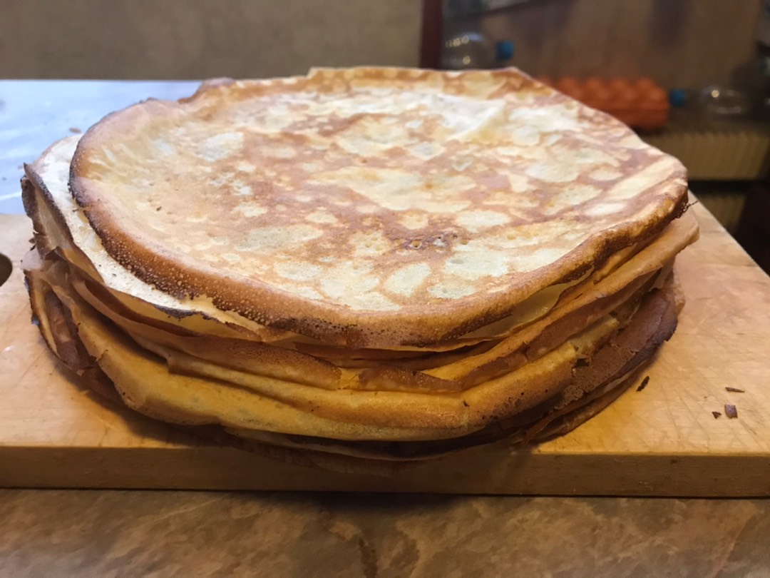 Блины с крахмалом