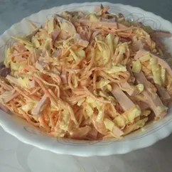 Салат с корейской морковью