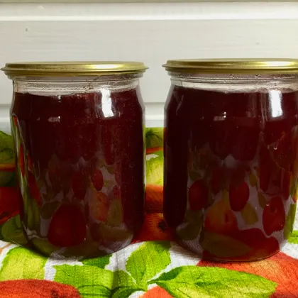 Варенье из красной смородины без косточек 