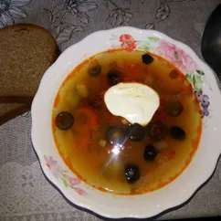 Солянка сборная мясная