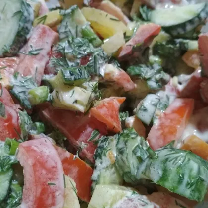 Традиционный овощной салат