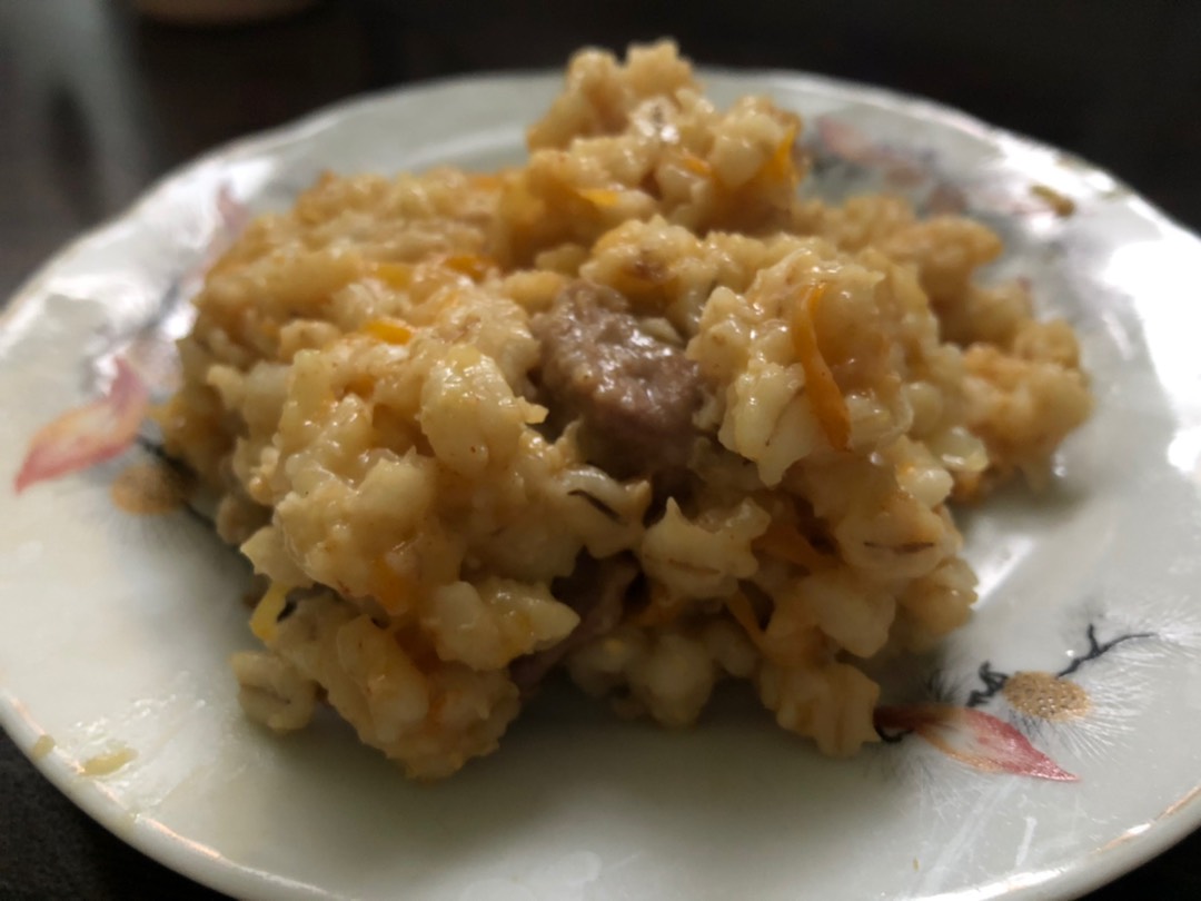 Перловая каша с мясом