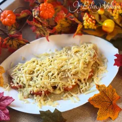 Овсяноблин с сыром и помидорами🌮