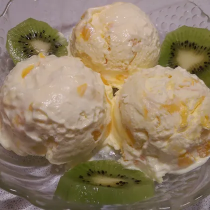 Мороженое с манго вкусно безумно