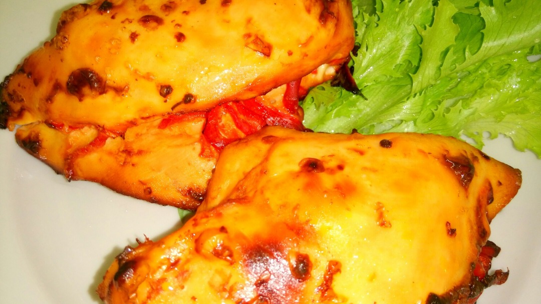 Куриная грудка с перцем