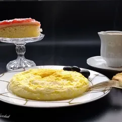 Пышный омлет на водяной бане