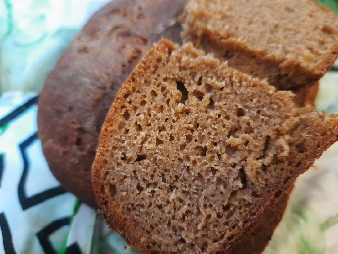 Финский хлеб на закваске. Финский хлеб на ржаной закваске с сиропом.