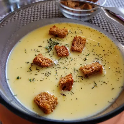 Крем-суп из кабачков