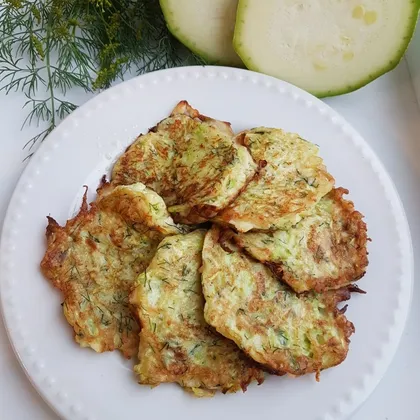 Оладьи из кабачков с сыром