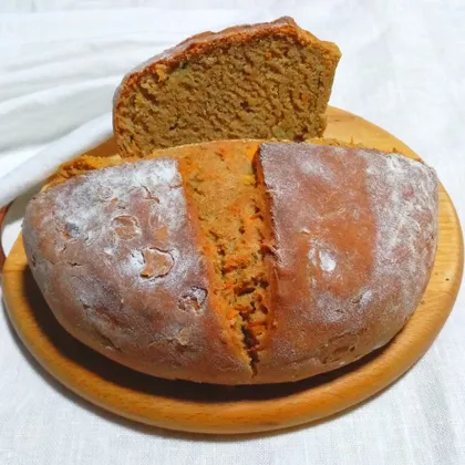 🥖 Ржано - пшеничный хлеб с зажаркой из лука и моркови