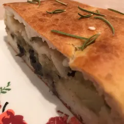 Грибной осенний пирог 🥧