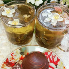 Зелёный чай с жасмином