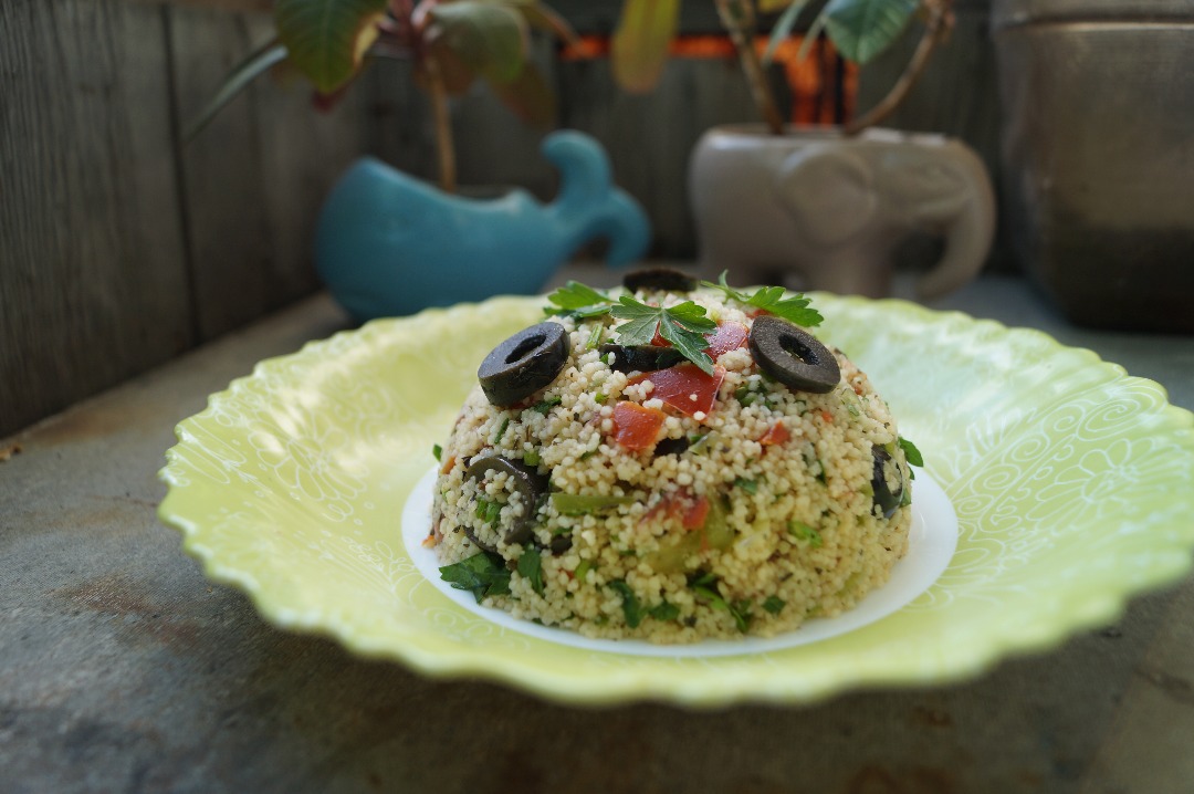 Салат "Табуле" с кускусом и зеленью