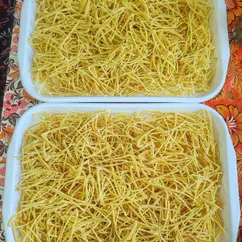 Домашняя яичная лапша 