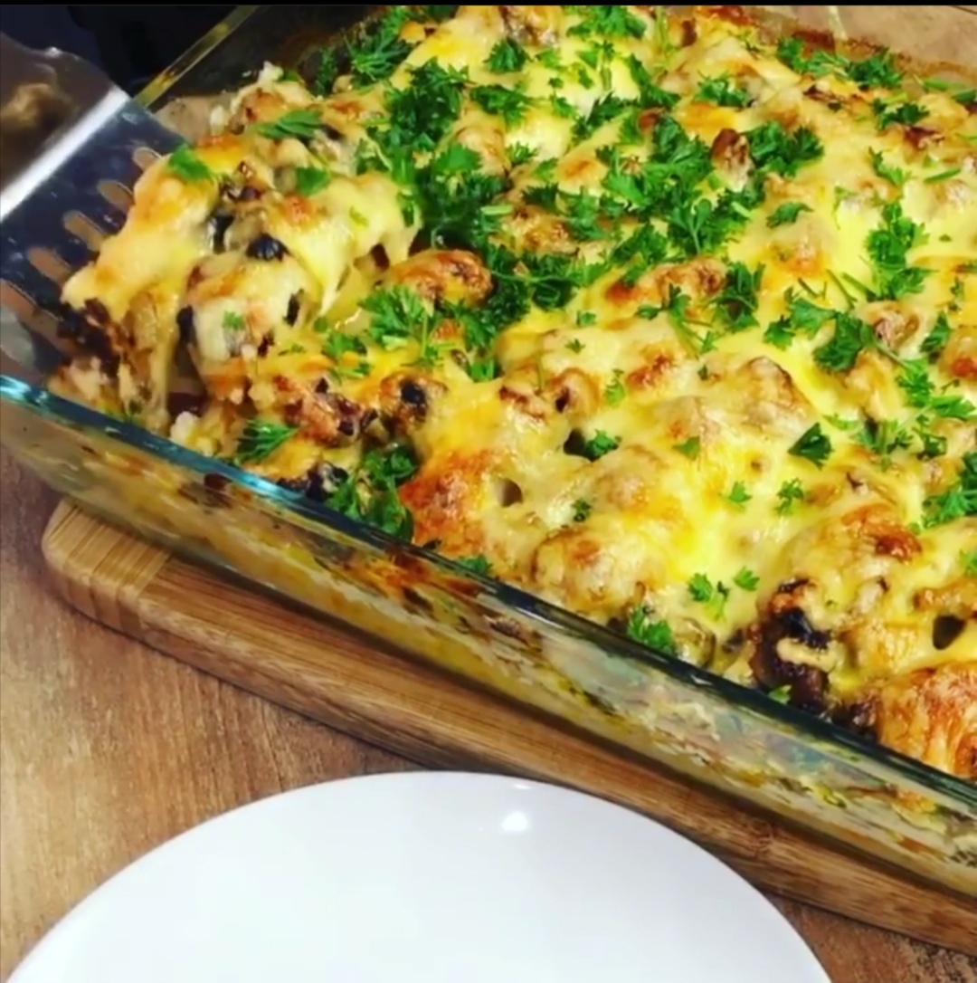 Запеканка с рыбой