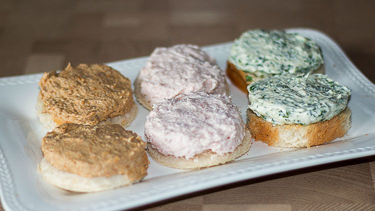 3 варианта паштета для бутербродов