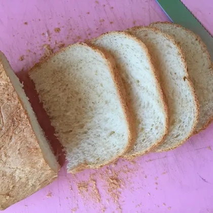 Тостовый хлеб на сливках в хлебопечке