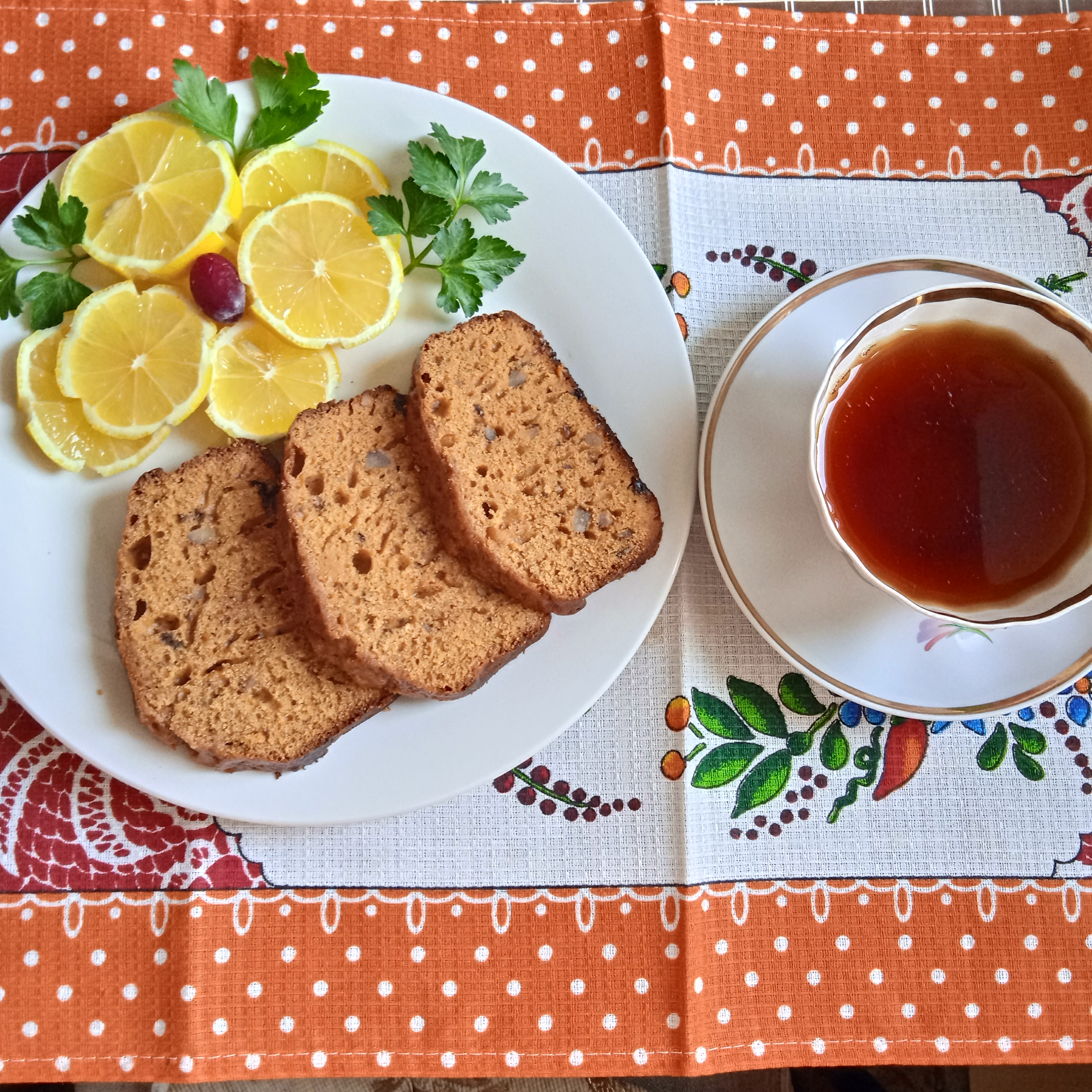 Кекс со сгущёнкой