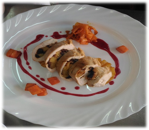 Куриная грудка, фаршированная ананасами и сыром - пошаговый рецепт с фото на Готовим дома
