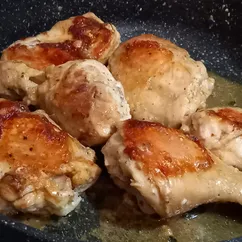 Курочка жареная по-быстрому