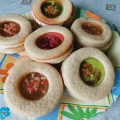 Печеньки с леденцом