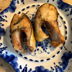 Стейки нельмы в аэрогриле