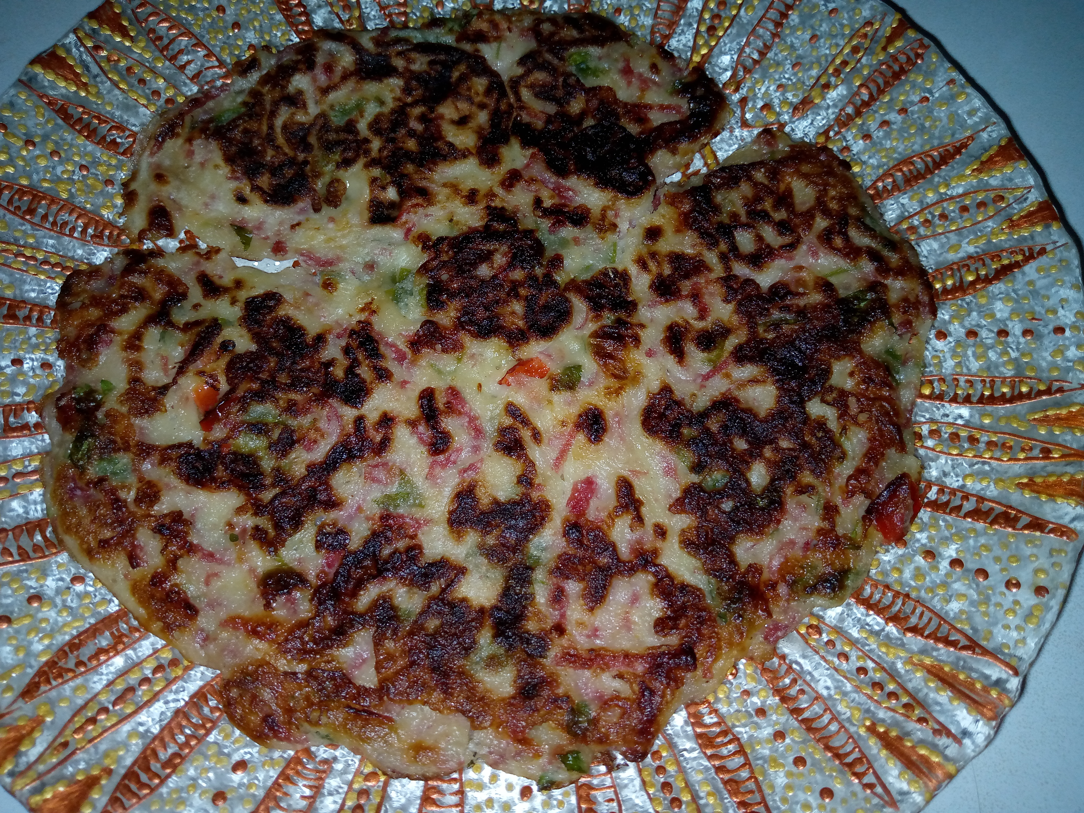 Лепешки на сковороде