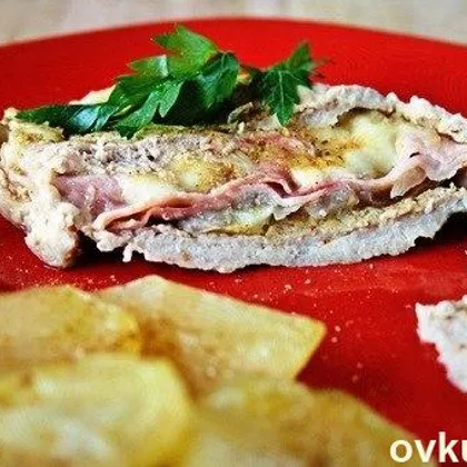 Свинина с розмарином и сыром (очень-очень вкусно)