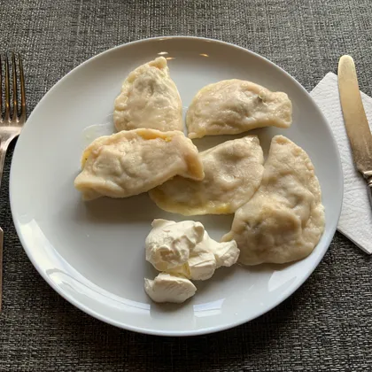 Вареники с картошкой и грибами