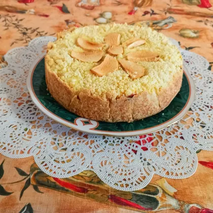 Королевская ватрушка с яблоками