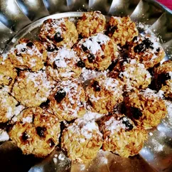 Овсяное печенье 🍪 с изюмом. "Лучики весны"